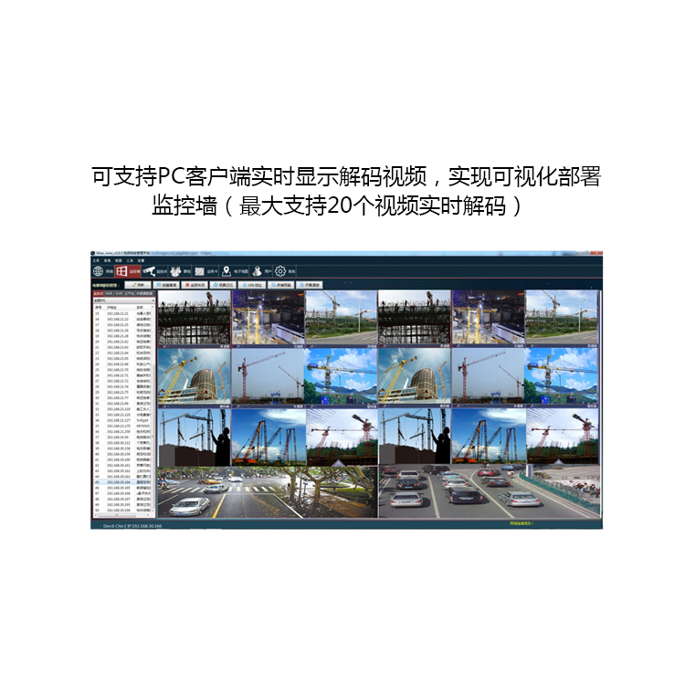 h265嵌入式高清视频解码器矩阵