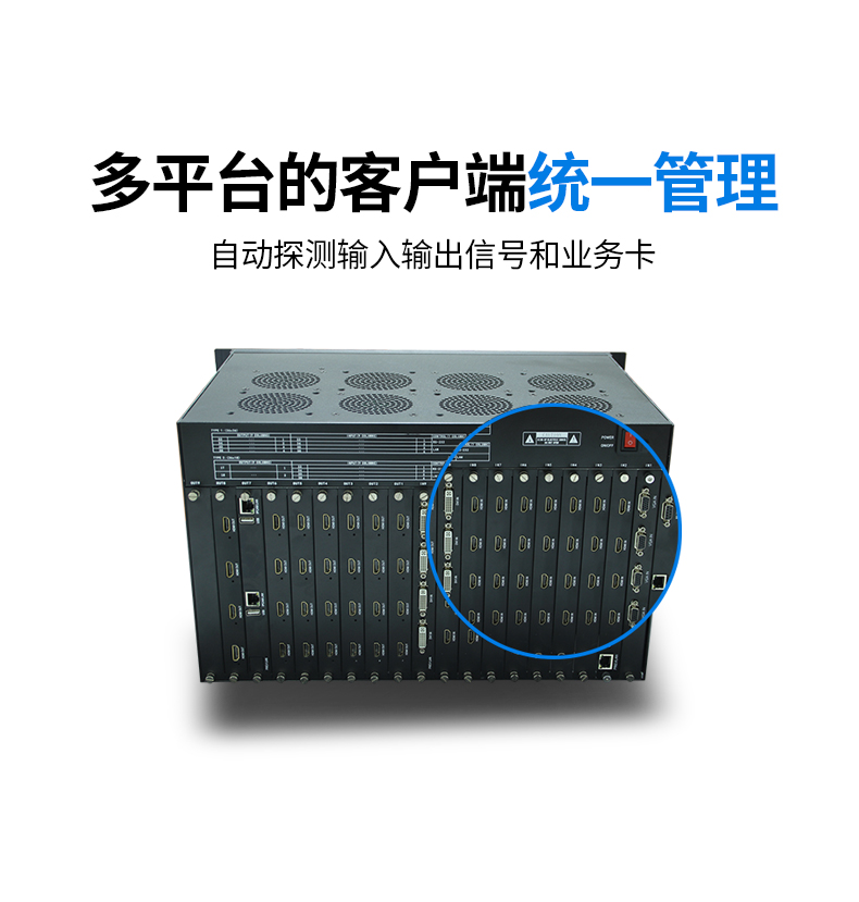 多屏信号混合视频图像融合拼接处理器 多屏信号混合视频图像融合拼接处理器