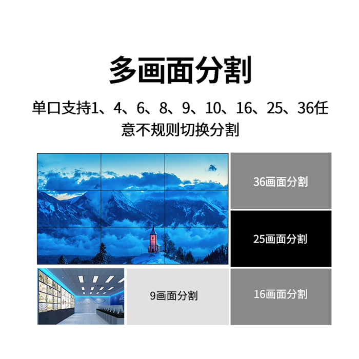 视频拼接处理器 视频拼接处理器