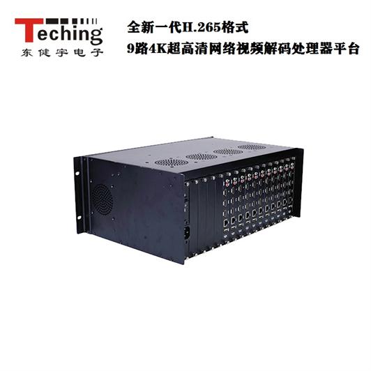 全新一代H.265格式9路4K超高清网络视频解码处理器平台 全新一代H.265格式9路4K超高清网络视频解码处理器平台