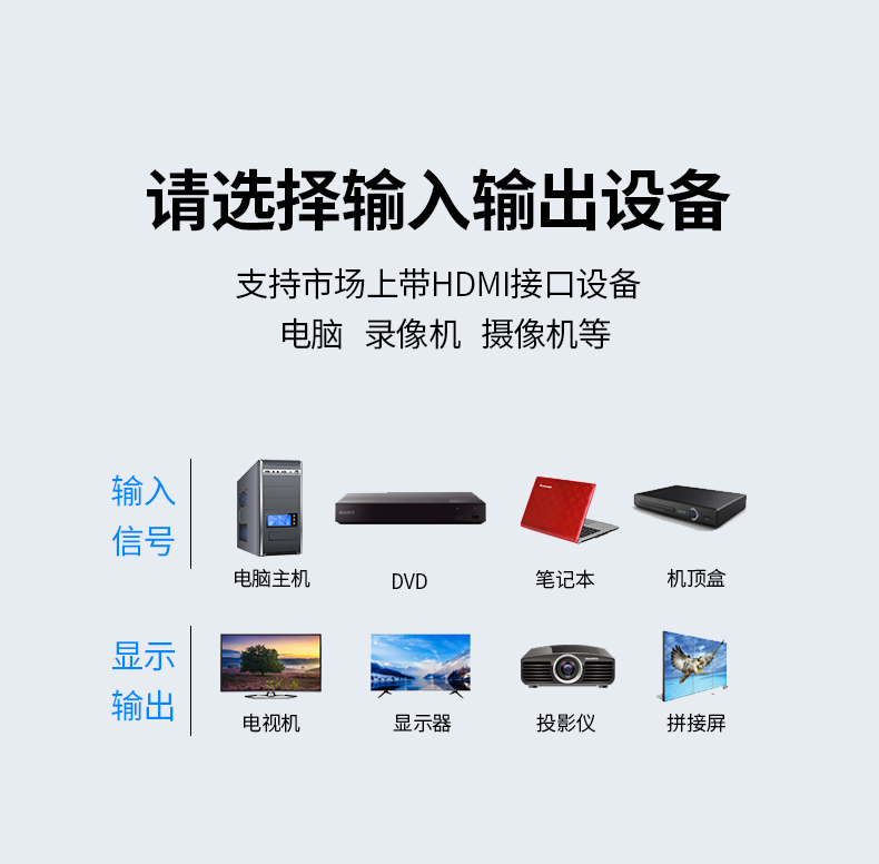 4K超高清HDMI分配器 4K超高清HDMI分配器