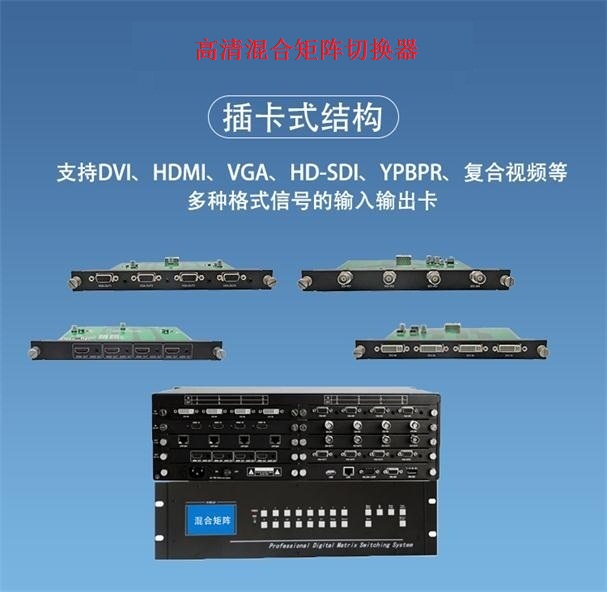 高清混合矩阵切换器 高清混合矩阵切换器